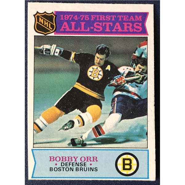 1975-76 O-PEE-CHEE BOBBY ORR (HOF) AS