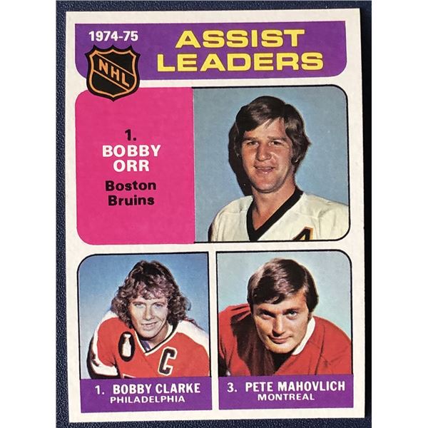 1975-76 TOPPS BOBBY ORR (HOF) LL