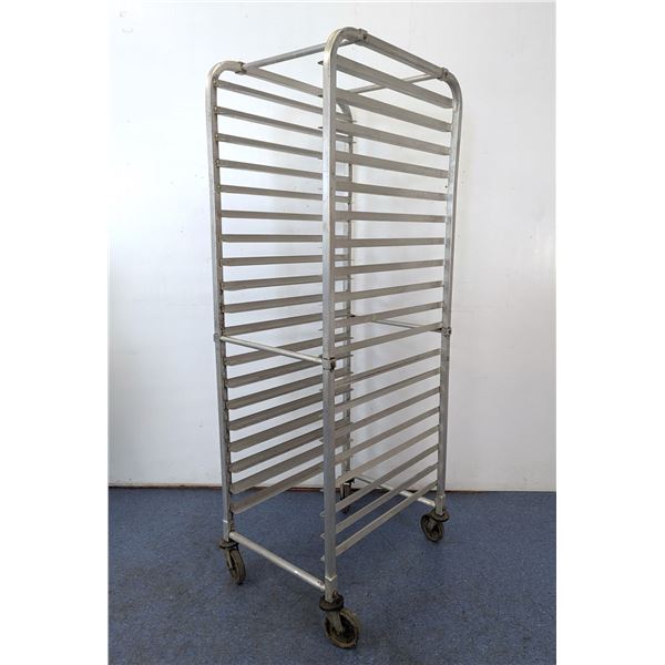 Thorinex Aluminum Full Size Bun Pan Rack On Wheels &L2-40
