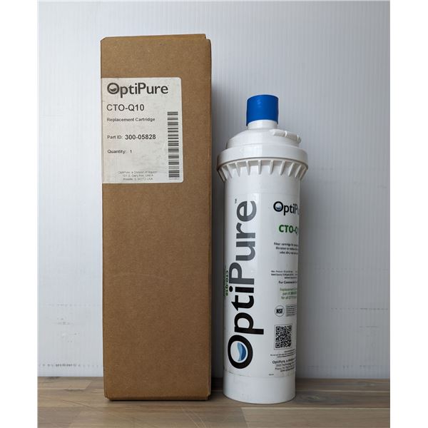 CTO-Q10 OptiPure 300-05828 Water Filter - Lot of 3 &Front 2