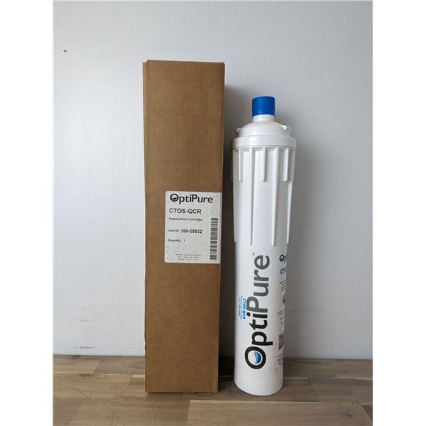 CTOS-QCR OptiPure 300-05832 Water Filter  - Lot of 7 &Front 3