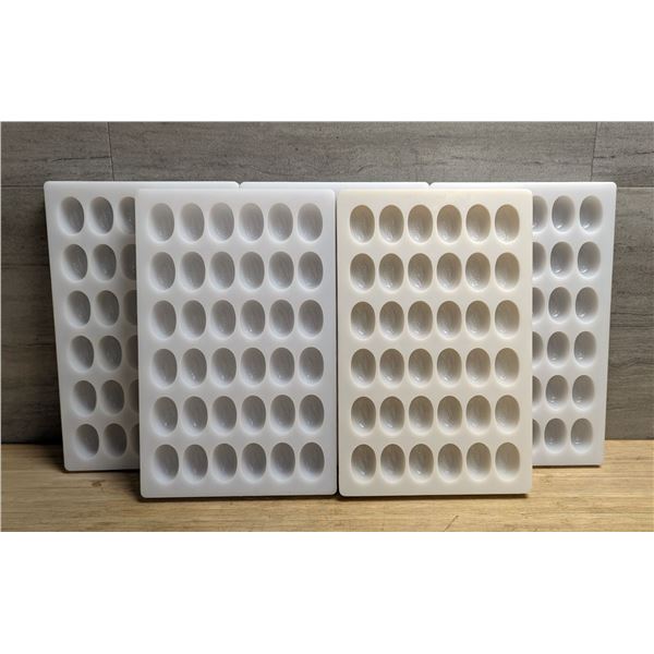 Oval Chocolate Molds - Lot of 5 &L2-12/Front D