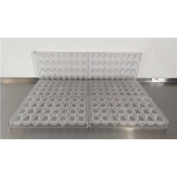 Egg Chocolate Molds - Lot of 6 &L2-15/Front D