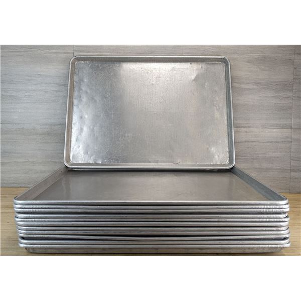 Full Size 18 Gauge 18" x 26" Sheet Pans - Lot of 12 &AA Tray-1/CC3