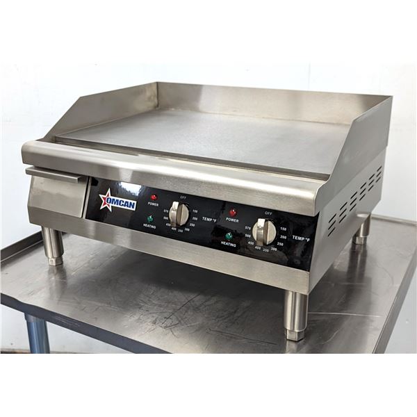 24" Electric Griddle, 220V, Omcan 43213 &MR4-2
