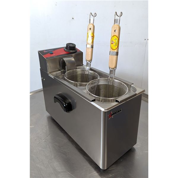 4L Pasta Cooker, 120V, Omcan 43557 &L3-4/L4-4