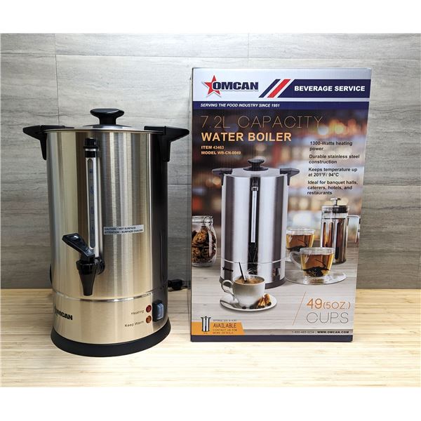7.2L/ 1.96Gal. Water Boiler, Omcan 43463 &MR6-3