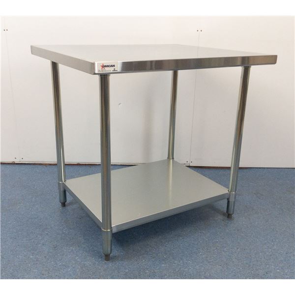 30" x 36" Stainless Work Table, Omcan 22072