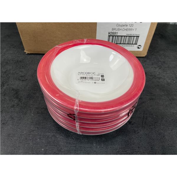 4-5/8" Cherry 3.5oz Fruit Bowls - Lot of 72 (2 Cases) &L8-CC7/H2691