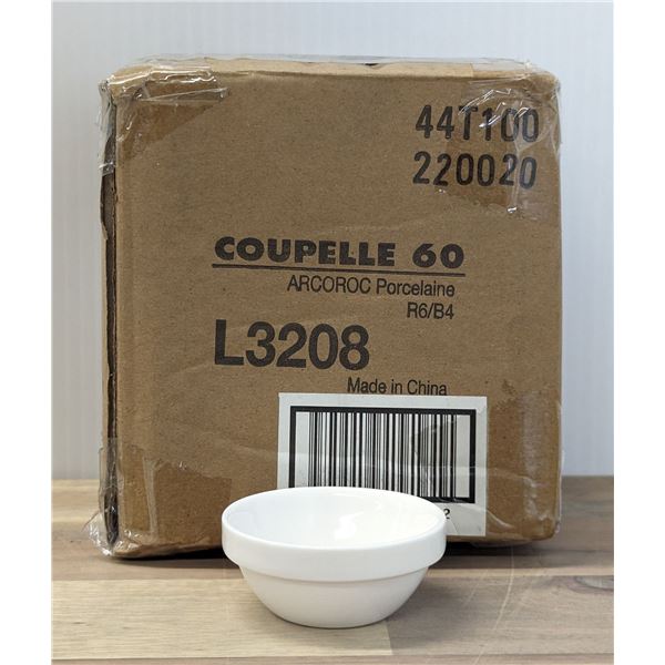 Appetizer 1oz Stackable Bowls, Arcoroc L3208  - Lot of 24 &L8-MC-1
