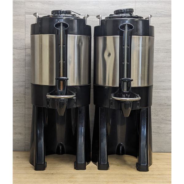 Bunn SGC-60D 1.5 Gal Coffee Servers With Bases - Lot of 2 &Front F
