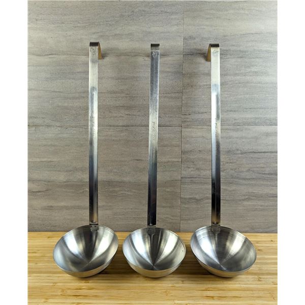 12oz Stainless Ladles - Lot of 3 &JR 3212/ L7L-3