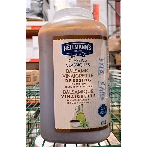 Hellmann's Balsamic Vinaigrette Dressing 3.78L &EC3