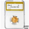 Image 1 : 1926-D Wheat Cent PGA MS61 RED