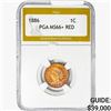 Image 1 : 1886 Indian Head Cent PGA MS66+ RED