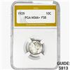 Image 1 : 1929 Mercury Silver Dime PGA MS66+ FSB