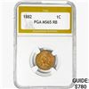 Image 1 : 1882 Indian Head Cent PGA MS65 RB