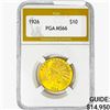 Image 1 : 1926 $10 Gold Eagle PGA MS66