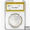 1881-S Morgan Silver Dollar PGA MS67+