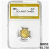 Image 1 : 1866 Nickel Three Cent PGA PR67 CAMEO