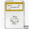 Image 1 : 1937-D Mercury Silver Dime PGA MS64 FSB