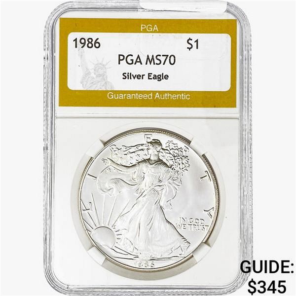 1986 Silver Eagle PGA MS70