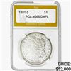 Image 1 : 1881-S Morgan Silver Dollar PGA MS68 DMPL