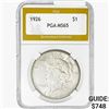 Image 1 : 1926 Silver Peace Dollar PGA MS65