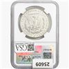 Image 2 : 1883-S Morgan Silver Dollar NGC AU55
