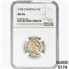 Image 1 : 1938-D Buffalo Nickel NGC MS66
