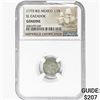 Image 1 : 1772-83 Mexico 1/2Reale El Cazador NGC Genuine Shi