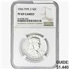 Image 1 : 1956 Franklin Half Dollar NGC PF69 Ty 2 Cameo