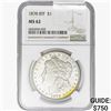 1878 8TF Morgan Silver Dollar NGC MS62