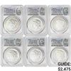 Image 1 : 2023 [6] US Silver Dollars  PCGS MS/PR70 FDI