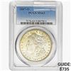 Image 1 : 1887-O Morgan Silver Dollar PCGS MS63