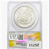 Image 2 : 1890 Morgan Silver Dollar ANACS MS62