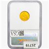 Image 2 : 1913 $2.50 Gold Quarter Eagle NGC MS61