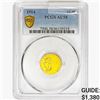 Image 1 : 1914 $2.50 Gold Quarter Eagle PCGS AU58