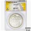 Image 1 : 1904-O Morgan Silver Dollar ANACS MS62
