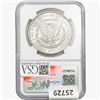 Image 2 : 1884-CC Morgan Silver Dollar NGC MS61