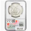 Image 2 : 1883-CC Morgan Silver Dollar NGC MS62