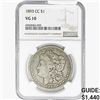 Image 1 : 1893-CC Morgan Silver Dollar NGC VG10