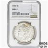 Image 1 : 1900 Morgan Silver Dollar NGC MS62