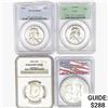 Image 1 : [4] Varied US Silver Coinage PCGS/NGC PR66 - 70 [1