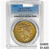 Image 1 : 1921 Silver Peace Dollar PCGS MS62 High Relief