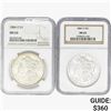 Image 1 : 1884-O [2] Morgan Silver Dollar NGC MS63