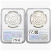 Image 2 : 1884&1887 [2] Morgan Silver Dollar NGC MS63