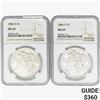 Image 1 : 1884-O [2] Morgan Silver Dollar NGC MS63