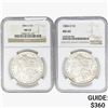 Image 1 : 1884-O [2] Morgan Silver Dollar NGC MS63