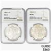 Image 1 : 1884-O [2] Morgan Silver Dollar NGC MS63